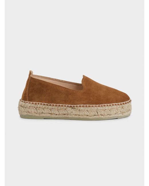 Manebí Brown Hamptons Espadrilles Mit Doppelsohle