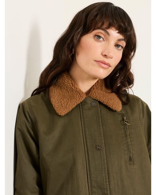 FatFace Green Fatface Kent Barn Jacket for men