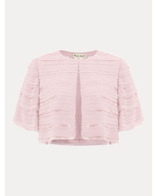 Phase Eight Pink Phase Eight Amitis Sequin Jacket