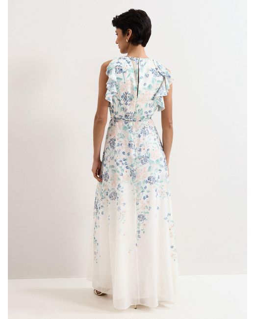 Phase Eight Rachel Maxi Dress in White | Lyst