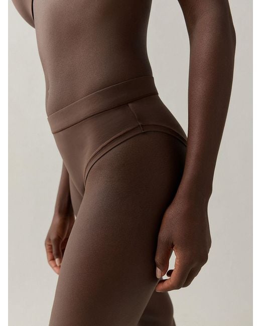 Self Brown Midi Knickers