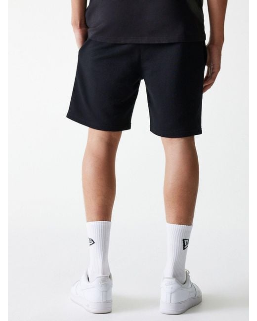 KTZ Black Mid Shorts for men