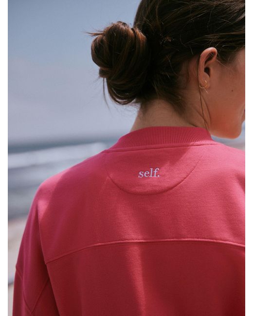 Self Pink Sweatshirt