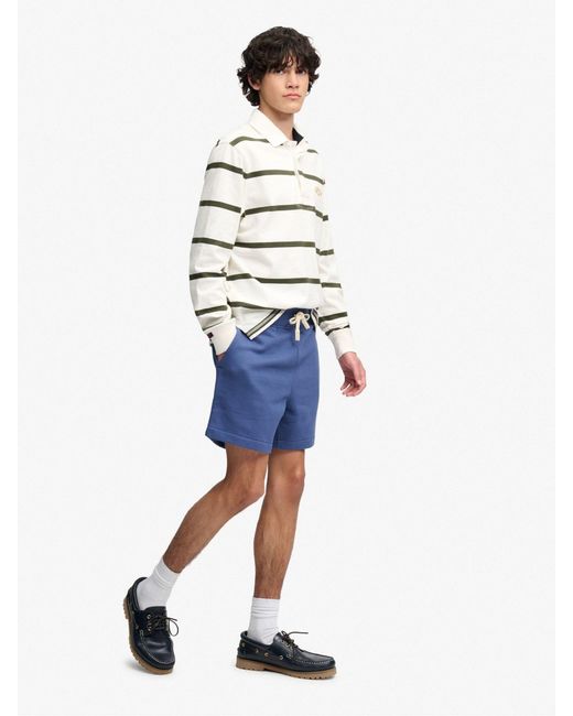 Superdry Blue Monogram Shorts for men