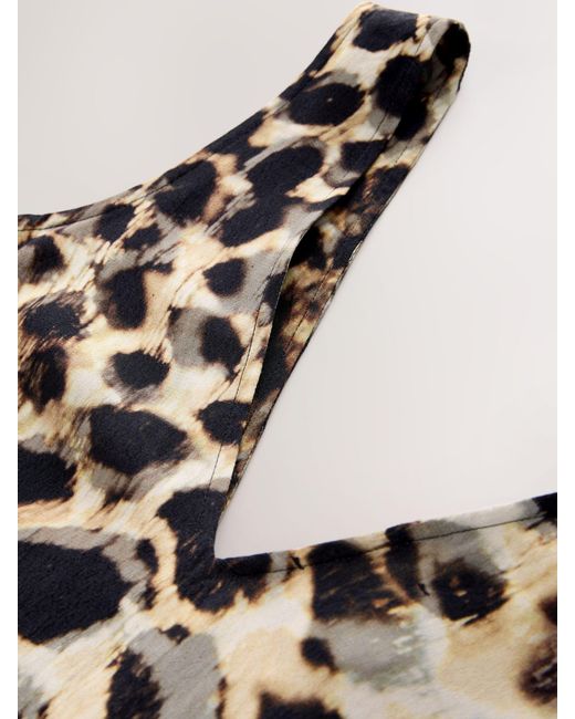 Next Natural Midi Slip Summer Dress