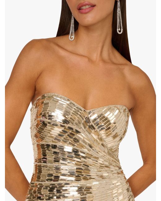 Adrianna Papell White Adrianna By Papell Beaded Short Dress