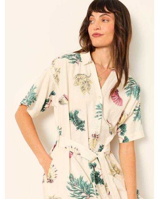 FatFace Multicolor Fatface Cleo Regular Shirt Dress