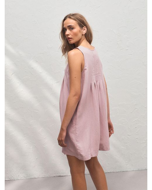 Next Pink Studio Pleated Playsuit