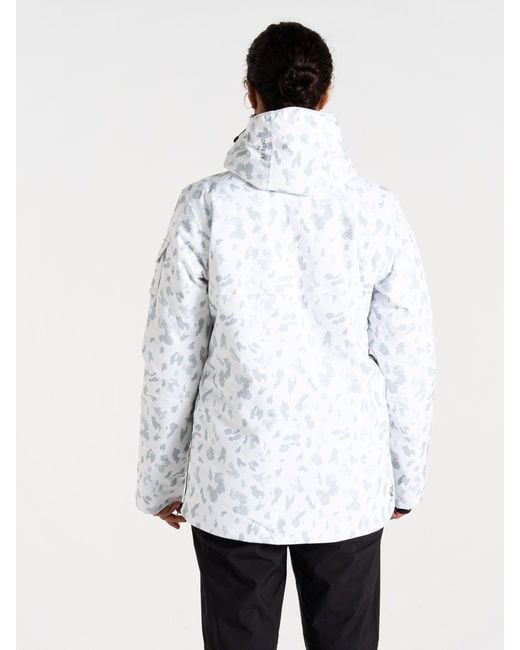 Dare 2b White Slide Out Overhead Ski Jacket