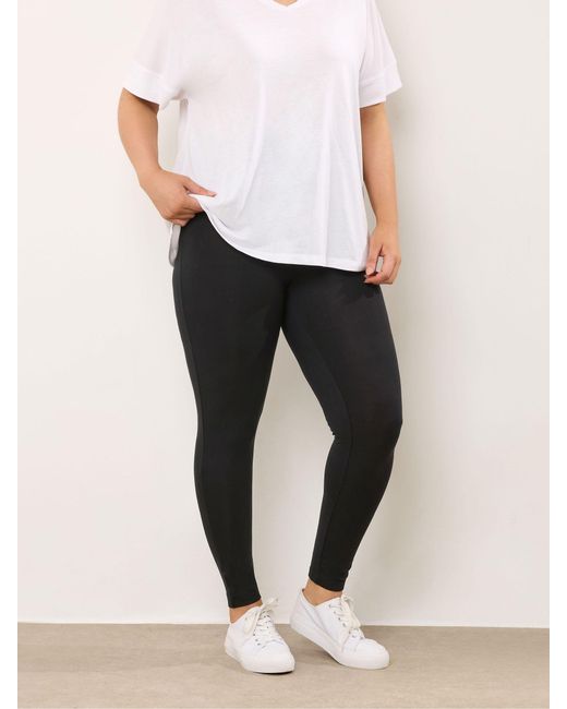 Evans Natural Stretch Leggings 2 Pack