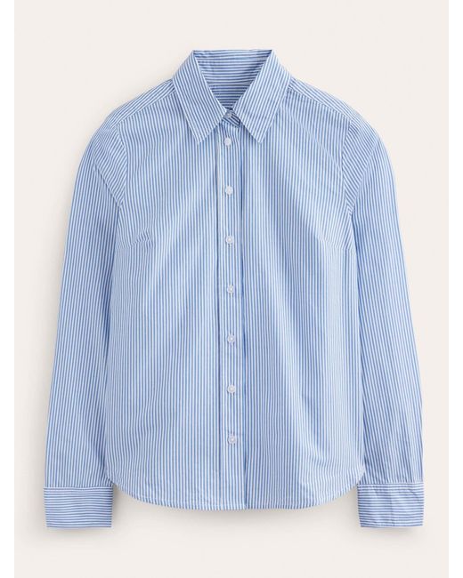 Boden Blue Petite Petite Sienna 100% Cotton Shirt