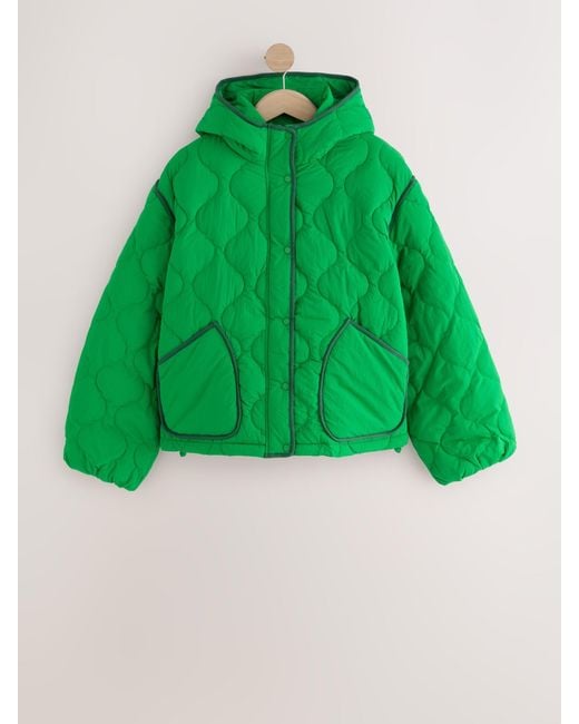 Next Green Lightweight Quilted Jacket