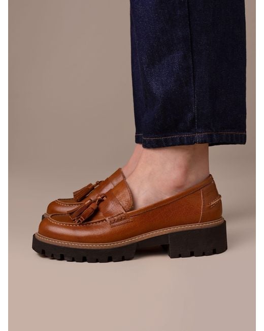 Celtic & Co. Brown Tassel Loafers
