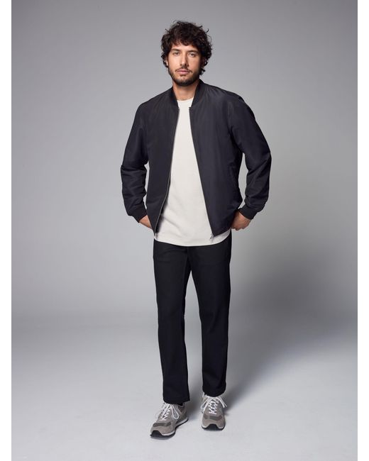 Next Black Shower Resistant Bomber Jacket for men