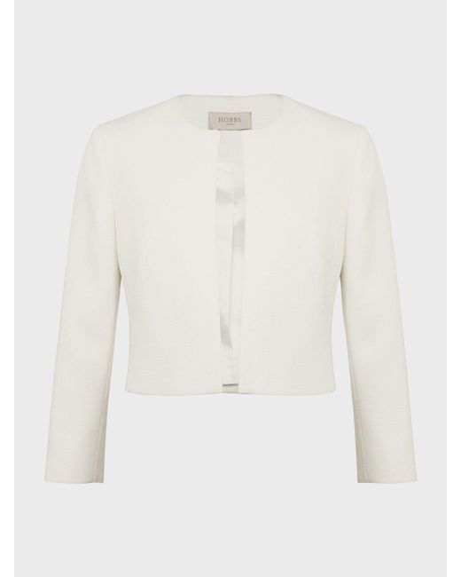 Hobbs White Elize Jacket