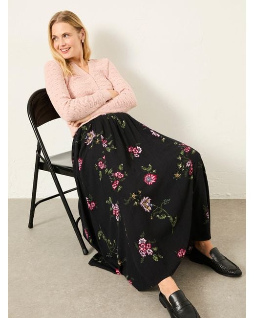 FatFace Pink Fatface Willow Midi Skirt