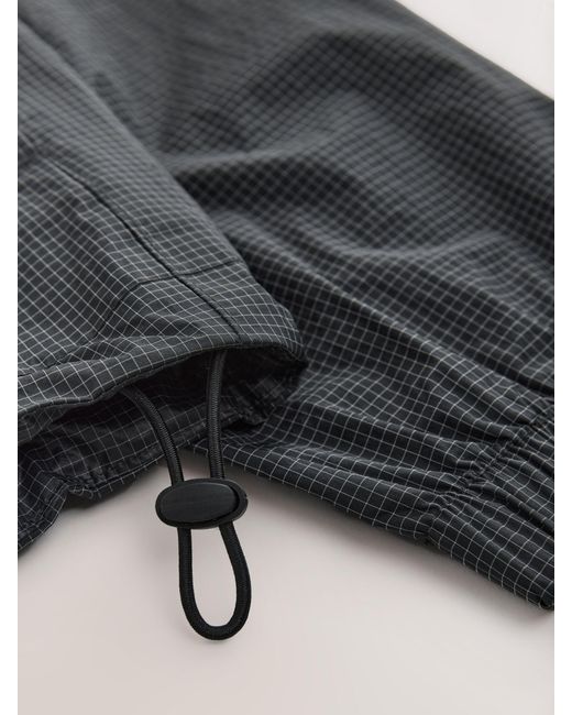 Next Black Drytech Lightweight Waterproof Packable Jacket for men