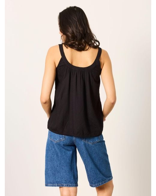 FatFace Black Fatface Layla Cami Top