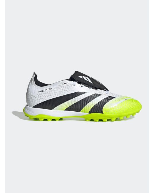 Adidas Green Adult Predator League Fold-Over Tongue Turf Boots for men