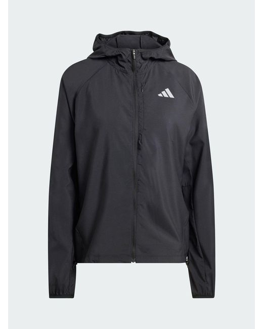 Adidas Black Adi365 Running Essentials Jacket