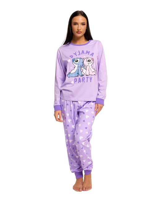 Character Purple Disney Lilo & Stitch Pyjamas