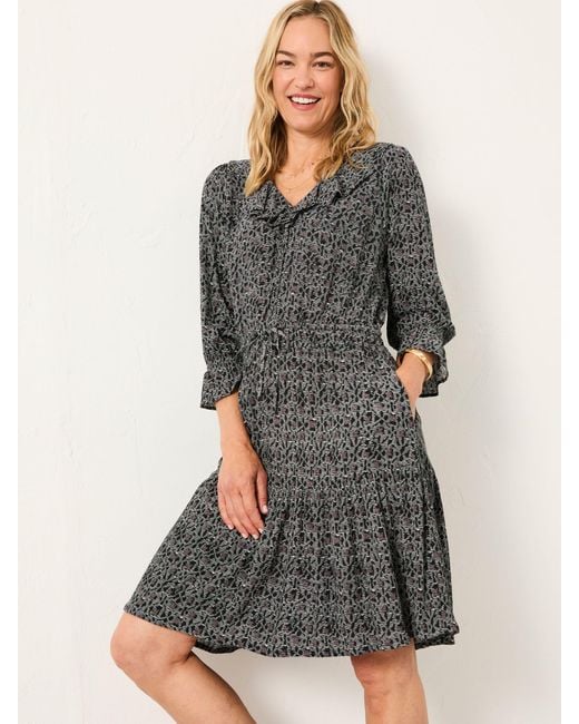 FatFace Gray Fatface Orla Dress