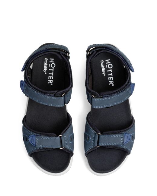 Hotter Blue Walk Ii Sandalen Mit Klettverschluss