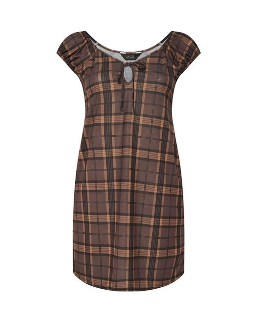 curve brown dress Ahna Merino Wool Empire Waist Dress main image 1