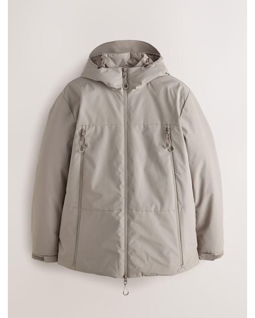 Next Gray Stone Thermogen Shower Resistant Wadded Jacket for men