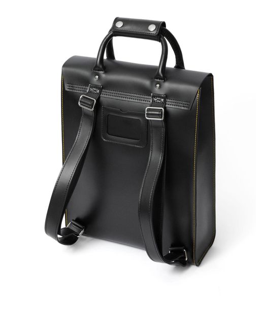 Dr. Martens Black Smooth Leather Backpack