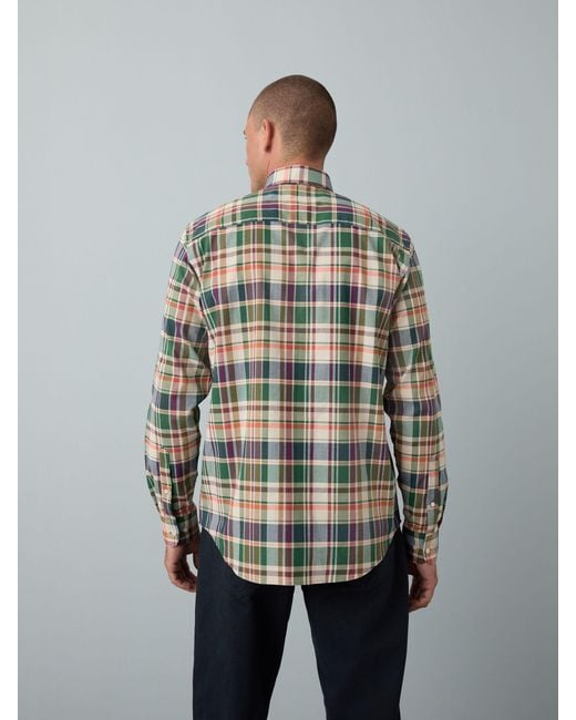 Next Multicolor Regular Fit Easy Iron Button Down Oxford Shirt for men