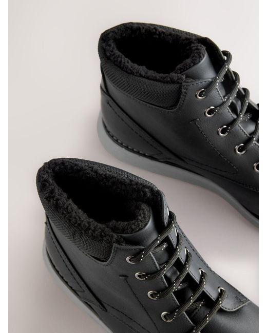 Next Black Low Casual Boots for men