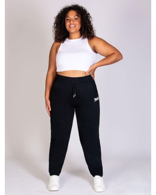 Pineapple Black Oversized Pocket Cuffed Joggers
