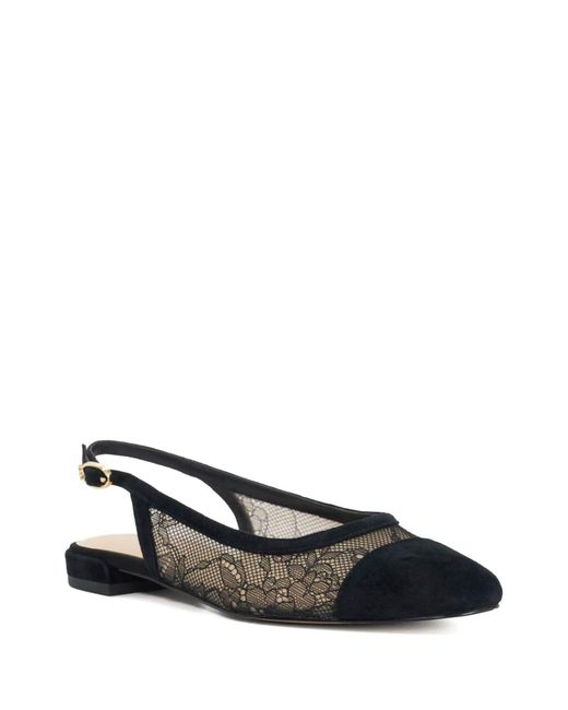 Dune Black Clarify Slingbacks