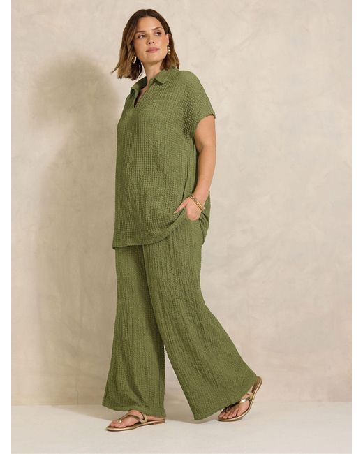 Evans Green Polo Top