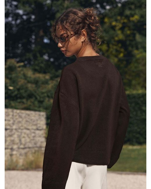 Self Black Knit Jumper