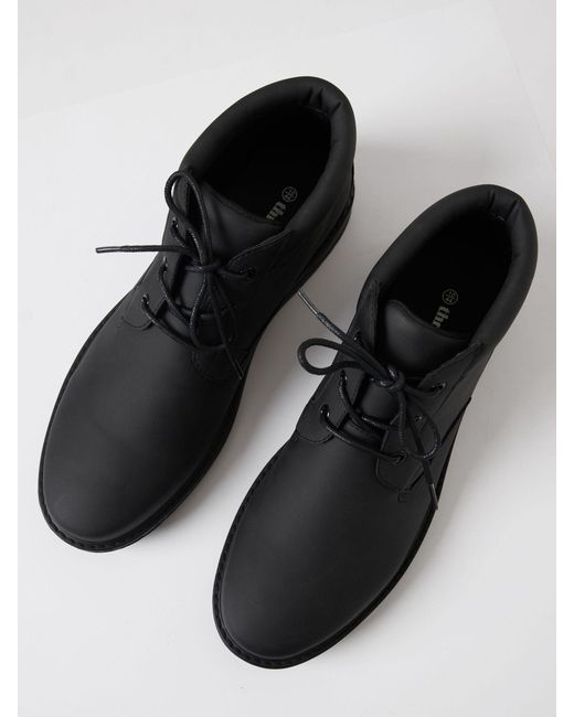 Threadbare Blue Lace-Up Boots for men