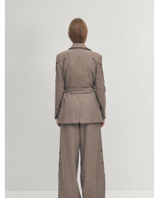 Alohas Natural Beth Taupe Blazer