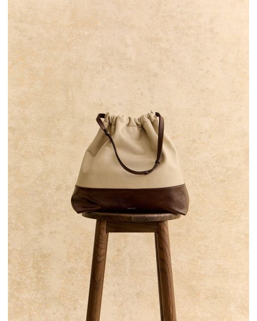 Radley Natural The Portobello Drawstring Shoulder Bag