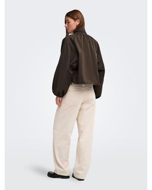 ONLY Brown Balloon Jacket
