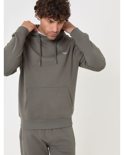 Threadbare Gray Hoodie for men