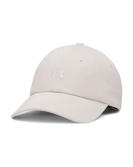 Under Armour White Blitzing Low Adjustable Cap