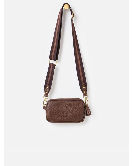 Oliver Bonas Brown Naha Cross-Body Bag