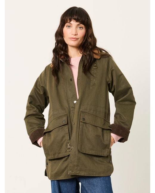 FatFace Green Fatface Kent Barn Jacket for men
