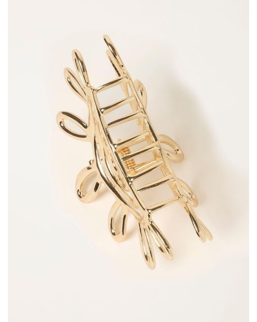FatFace Natural Fatface Metal Sun Claw Clip