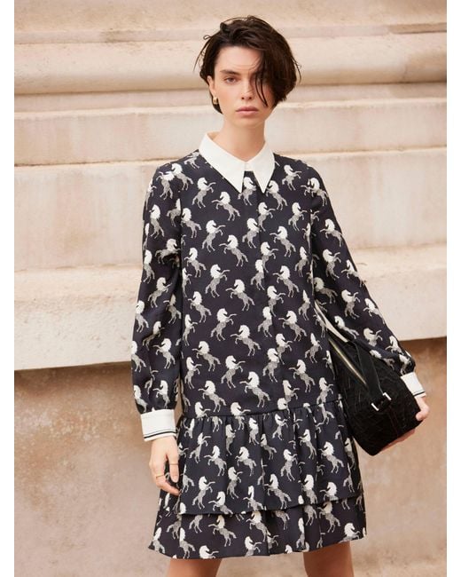 mint velvet shirt dress Navy Midi Shirt Dress