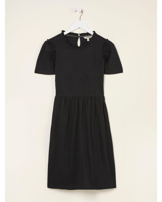 FatFace Black Fatface Josie Jersey Mini Dress