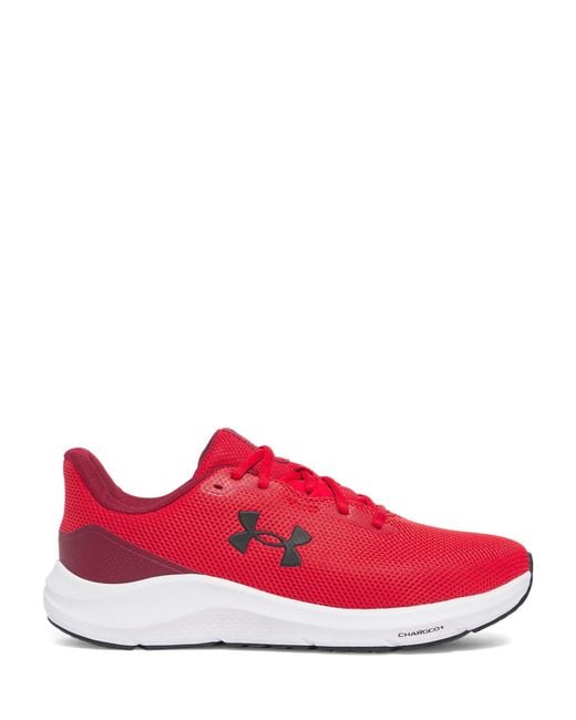 Under Armour Red Charged Pursuit 4 Trainers for men