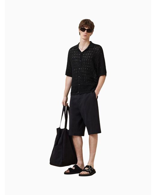 AllSaints Black Allsaints Loire Cardigan for men