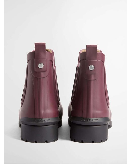 Barbour Purple Corbridge Boots
